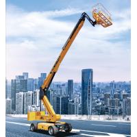 China 28m 4WD Towable Telescopic Boom Lifting Aerial Platform lift Price with Best Quality on sale