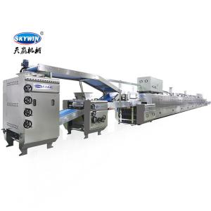 China ISO Certified 800mm Width Semi Automatic Biscuit Production Line supplier