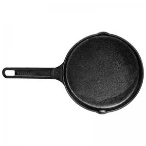 China 2.1kg Cast Iron Cookware Pan 24cm Frying Pan Thickened Bottom Drawing texture supplier
