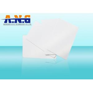 China 30Mil Business Blank Plastic Business Cards Waterproof With 10 Years Endurance supplier