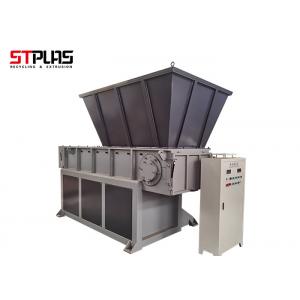 China Pe 30kw Industrial Waste Shredder With Hydraulic Conveyor supplier