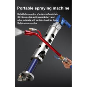 China Small Portable Spraying Machine 10m Handheld For Cement Corrosion Resistant supplier