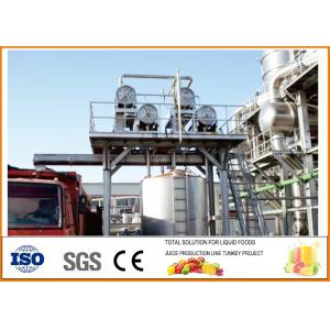 China 750T/day Tomato Paste Production Line Plant 15.01t/h Steam Consumption supplier