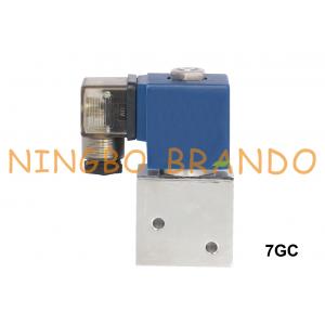 3/2 Way Universal Stainless Steel Water Air Solenoid Valve Direct Acting 1/4''