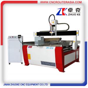 China DSP A18 Advertising Wood engraver cutter cnc router with rotary axis ZK-1212-3.2KW supplier