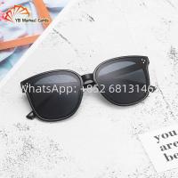 China Infrared Clear Black Plastic Sunglasses 50g 1.5mm For Scanning Poker on sale