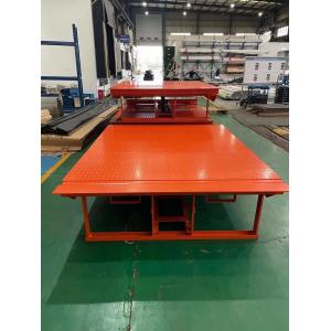 25000LBS warehouse loading dock leveller/loading dock ramp leveler Hydraulic Anti Skid Security Checkered Plate