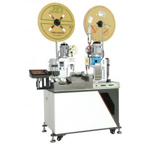 China Double End 3.96mm Wire Terminal Crimping Machine Full Auto High Precision supplier