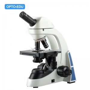 Microscopio biológico compuesto binocular monocular del vatio LED del microscopio 3 de OPTO-EDU A12.0909 Trinocular