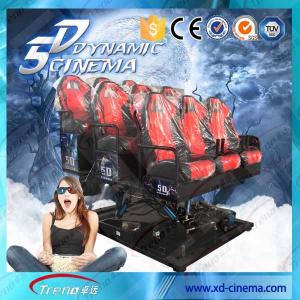 2250 Watt 220 Volt 5D Cinema Equipment , 5D Motion Ride With Surround Sound For Game