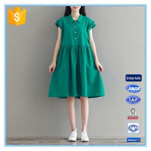 China Fashion Loose Style Casual Women Plus Size Dresses Fat Girls Clothing supplier