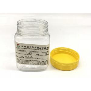 China Security Screw Cap Square Plastic Jars For Honey Eco - Friendly supplier