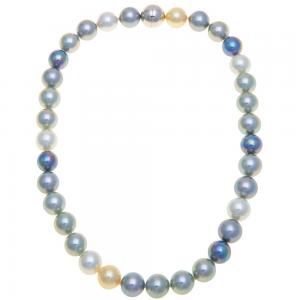 Ball Shape Magnetic Therapy Jewelry Necklace With Magnetic Pearl Beads