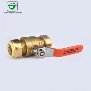 China 3/4X3/4'' Brass Ball Valves For Water supplier