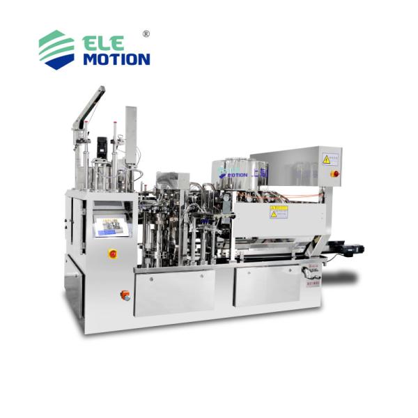 Vacuum Pump Power 1.5KW Date Coding And Zipper Opening Device For Rotary Pouch Packing Machine With 10 Vacuum Chambers