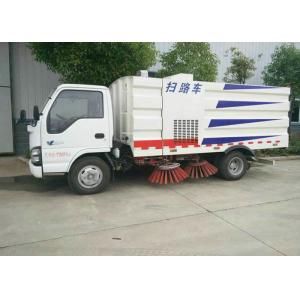 China 140 HP Sub engine power Road Sweeper Machine 16000kg Maximum Total Mass supplier