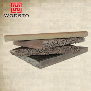 China Simulated bamboo grain fiber cement board for wall siding supplier