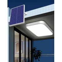 China Square Alu 6000K Solar Power Shed Lights Eye Protection Solar Indoor Lights For Gazebo on sale