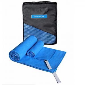 China Wholesale Custom Quick-Dry Travel Fitness Gym Sports Microfiber Towel supplier