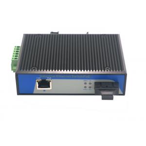 1000M Port POE Media Converter , MM / SM Fiber Optic Cable Converter