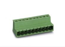 LC10 - 5.08 M3ねじプラグイン可能なターミナル ブロック、24 - 12 AWG、17.5A