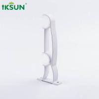 China 1.1 Double Curtain Rod Holder , Curtain Pole Brackets 190mm Length on sale