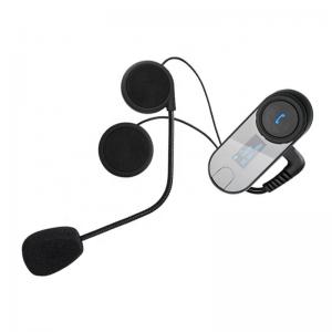 Motorcycle Helmet Bluetooth Headset 800m Full Dual Function Bluetooth Interphone with LED Display