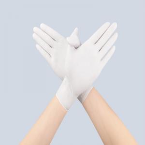 FDA Approved Disposable Vinyl Gloves / White Vinyl Gloves Powder Free Latex Free
