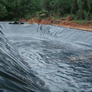 China Black HDPE Geomembrane Liner For Landfill Pond Lining And Waterproofing Projects wholesale