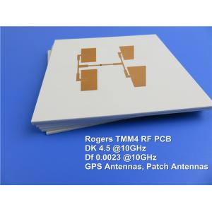 China TMM4 PCB de inmersión de oro para RF y microondas wholesale