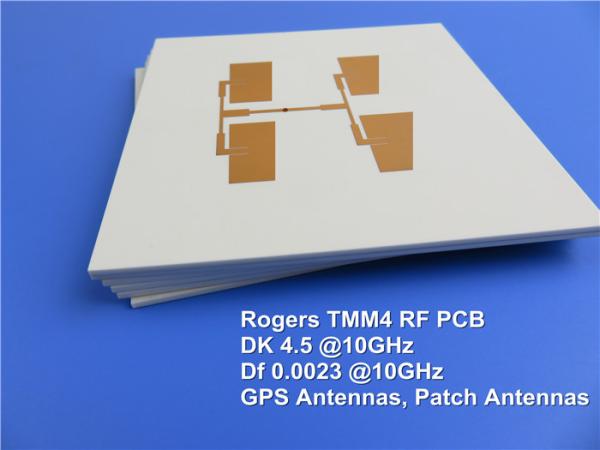 TMM4 PCB de inmersión de oro para RF y microondas