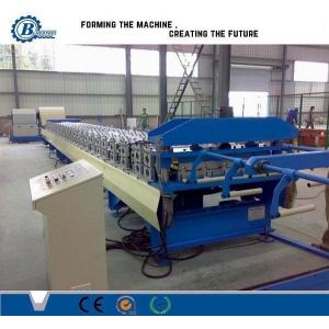 China High Speed Steel Roof Panel Roll Forming Machine With Hydraulic Station supplier