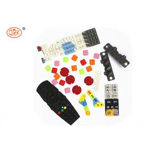 Silicon Rubber Keypads / Rubber Button Contact TV Remote Control