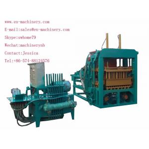 China hollow cement block making machine 4-15 Semi Auto Brick Making Machine