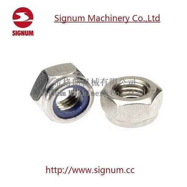 Steel 45# Material Nylon Lock Nut
