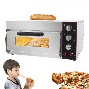 China 220V Voltage Commercial Pizza Oven with Competitive and Large Capacity supplier