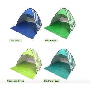 190T Festival Camping Tent Silver Coated Polyester Oxford Sunproof Pop Up Canopy 165X200X130cm