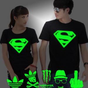 hot cake flashing superman t-shirt/cotton t-shirt/ custom t-shirt with customized design