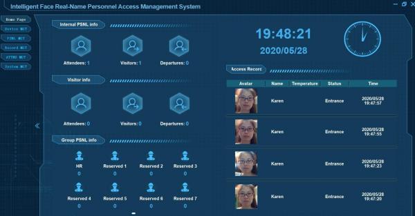 RoHS Real Time Attendance Tracking Software For Biometric Machine