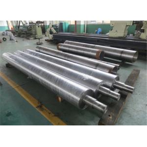 Rubber cover stainless steel guide roll