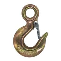 China Hoist Hook Forged Metal Parts Forged Lifting Eye For Rigging Hardware on sale