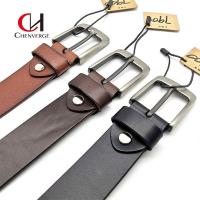 China OEM Cowhide Men'S Genuine Leather Belts Antiwear Multipurpose on sale