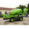 China Auto Self Loading Concrete Mixer Truck with PLC Weighing System wholesale