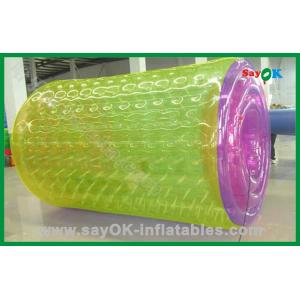 Inflatable Walking Water Ball PVC Funny Inflatable Water Roller Customized For Advertisement