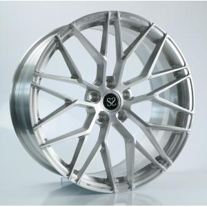 China 21 inch customized size brushed replica polished 1 piece forged wheel rims supplier