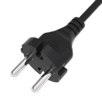 China Customized EU Power Cord Extension Cable VDE Certificate 16A 250V 2 Pin on sale