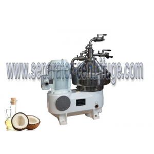 China Belt Drive Continuous Disc Stack Centrifuges Machine For Virgin Coconut Oil supplier