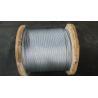 China ACSR Conductor Flexible Galvanised Steel Wire , 3 8 7x19 Galvanized Aircraft Cable wholesale