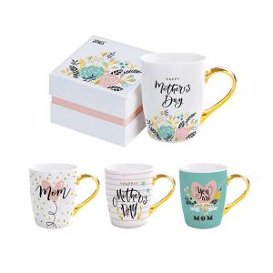 China Customized Printing Ceramic Color Mugs Creative Fresh Decal Style supplier