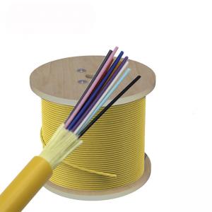 GJFJH single mode optical fiber 0.9mm Tight Buffer Indoor Fiber Optic Cable PVC/TPU/LSZH Sheath